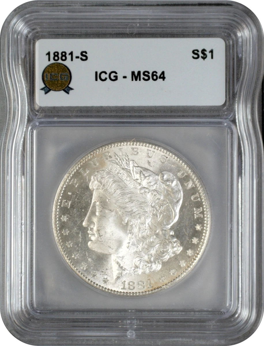 ICG Certified Morgan Dollars 1878-1921 for sale | eBay