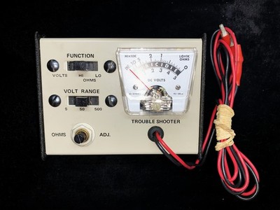 Heathkit Trouble Shooter Volt-Ohm Meter Vintage Analog 5, 50, 500