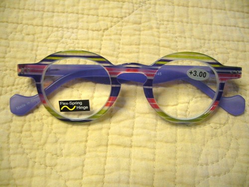 John Lennon Reading Glasses 1.25 ~ 4.00 Women's Reading Glasses Flex Hinges R342 - Picture 13 of 14