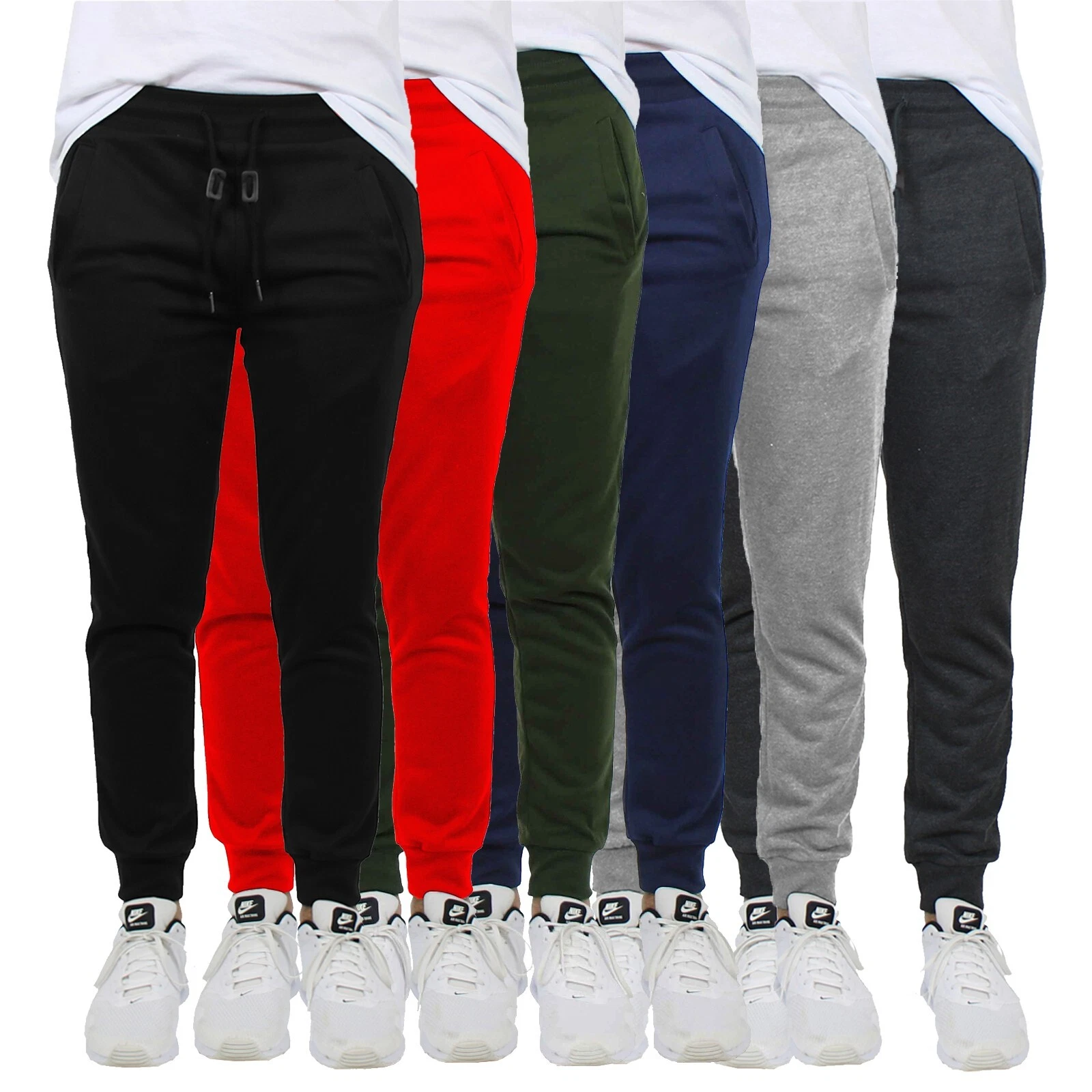 Mens Jogger Pants Sweatpants French Terry Active Gym Lounge Sleep Slim Fit NEW
Opens in a new window