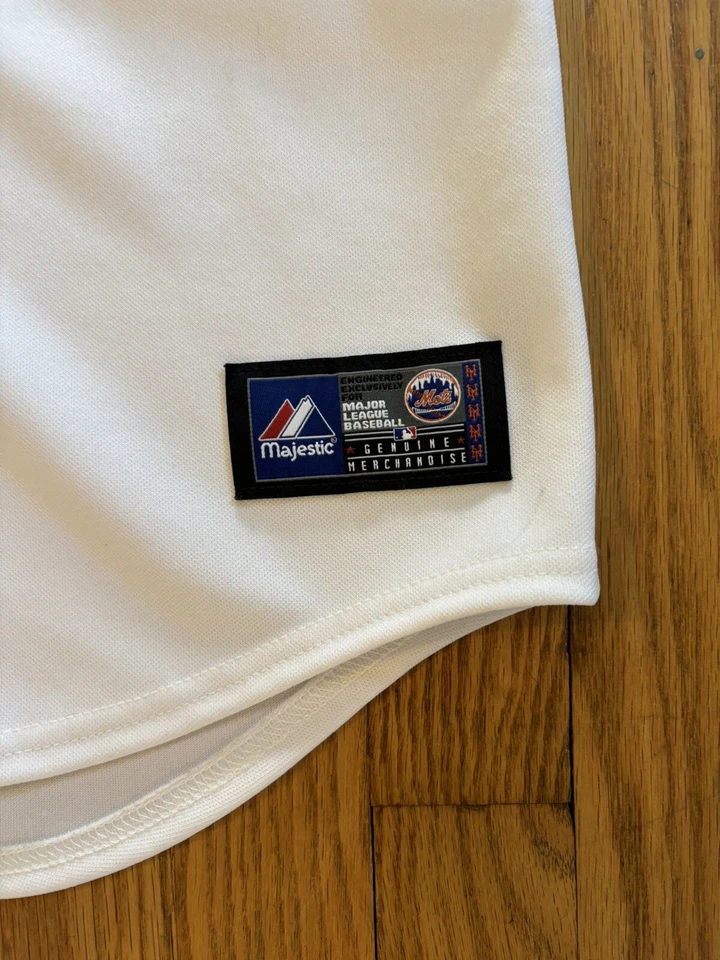 Camiseta de béisbol David Wright #5 de los New York Mets Majestic MLB (talla grande juvenil) Foto 3 de 4