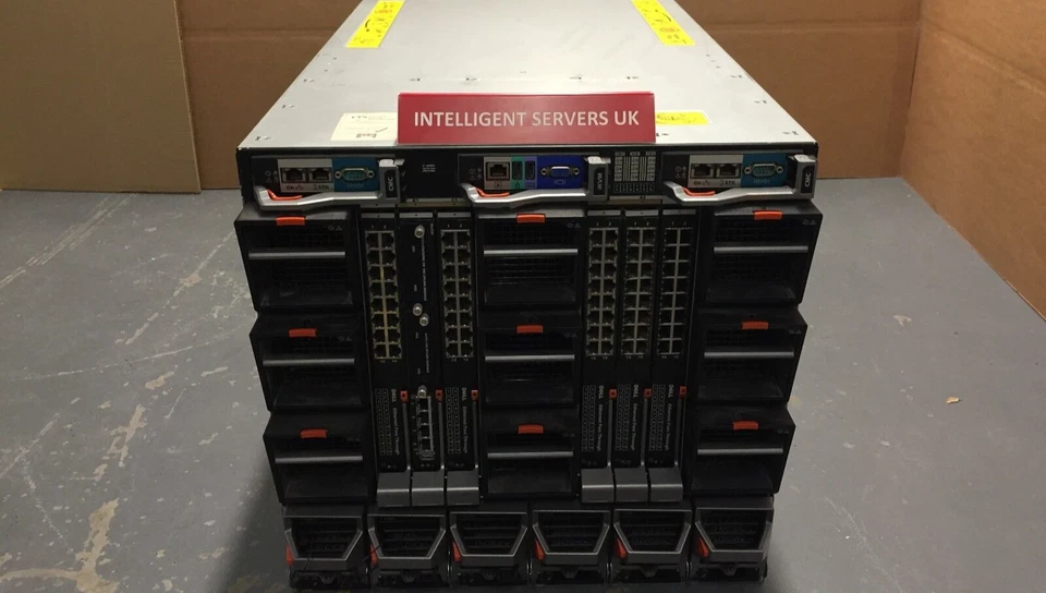 Dell PowerEdge M1000e 16x M620 E5-2640 192-Cores 1024GB 1TB RAM Blade Solution - Image 3 of 3