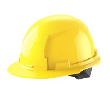 Milwaukee BOLT Yellow Type 1 Class E Front Brim Non-Vented Hard Hat w/Suspension