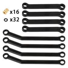8pcs 1/24 RC Crawler Alloy Car Body Link Rod Linkage Set For Axial AX24 Upgrade
