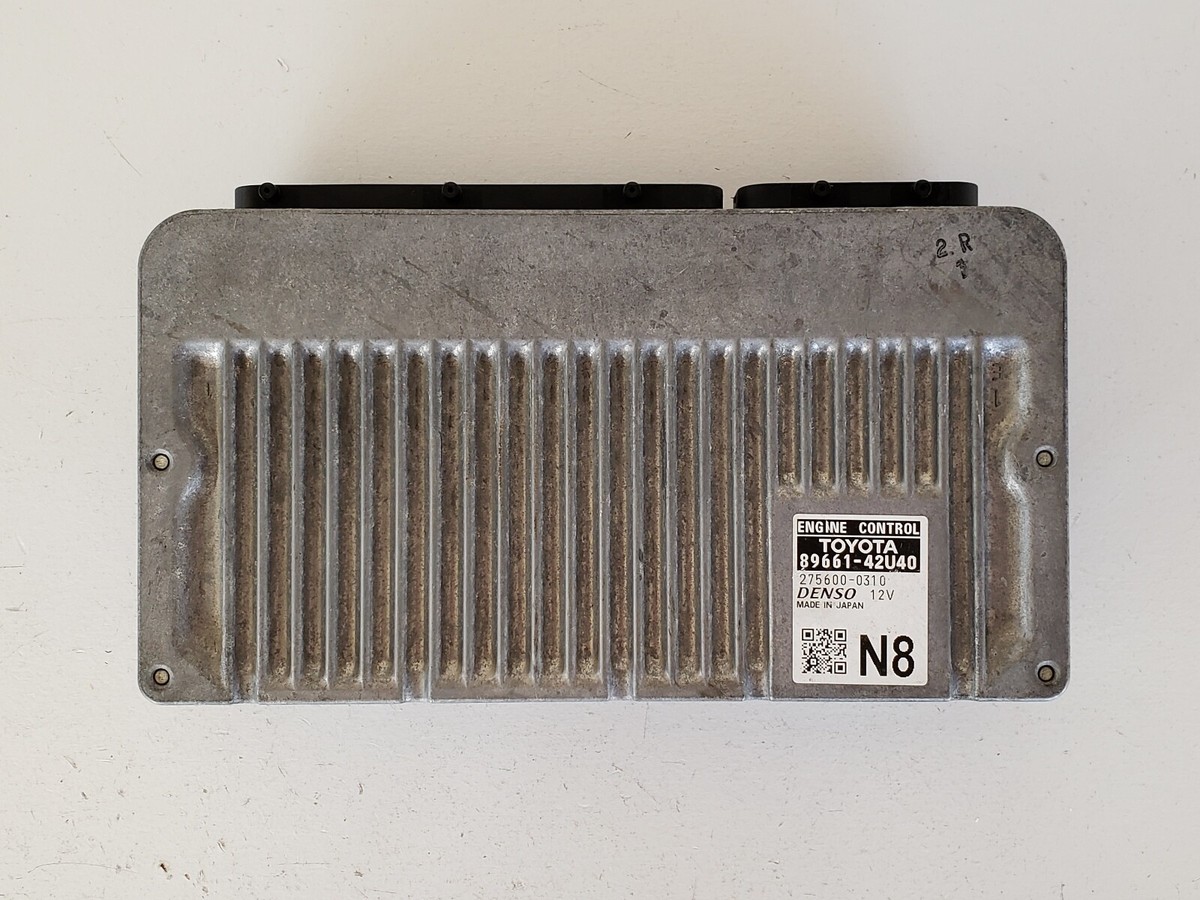 2014 Toyota Rav4 89661-42U40 Computer Brain Engine Control