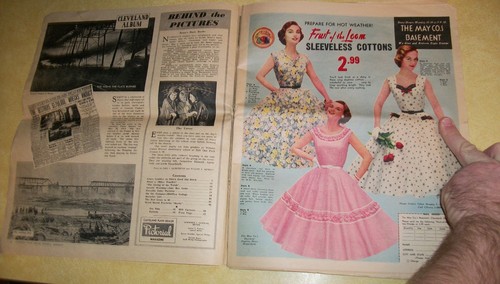 VTG 1955 CLEVELAND PLAIN DEALER PICTURE MAGAZINE NEWSPAPER OHIO AMERICAN LEGION - Picture 3 of 12