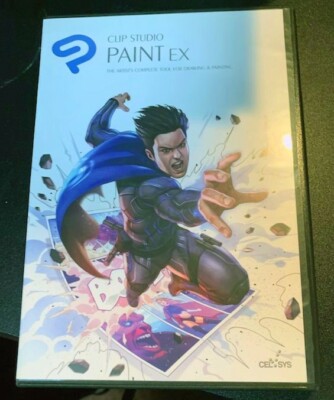 Clip Studio Paint EX Used dvd download. Paint program-(PLEASE READ DESCRIPTION)