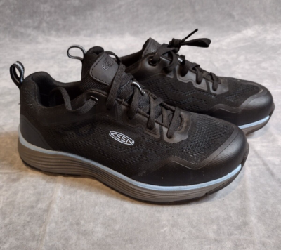 KEEN Utility, Womens, Sparta II, Alloy Toe, Airy Blue/Black, SZ 9W