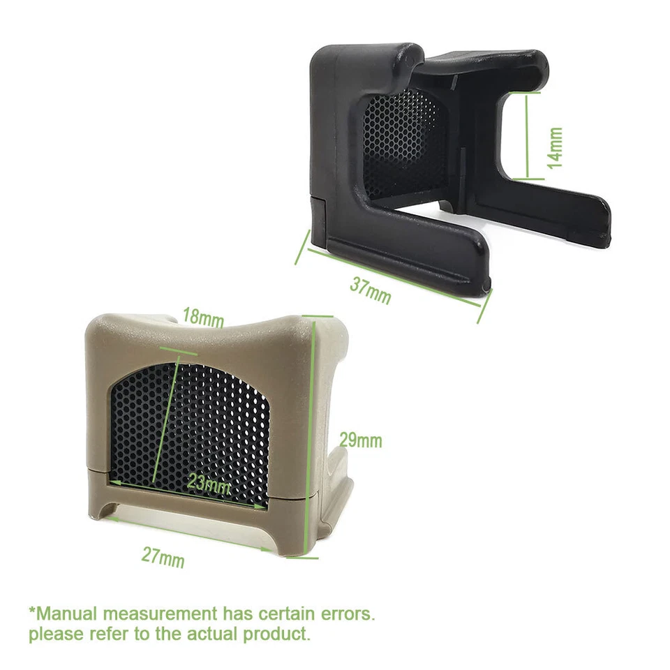 Airsoft Red Dot Sight Cover Lens Protector for RMR/ACOG Scope Caps Accessories - Image 4 of 4