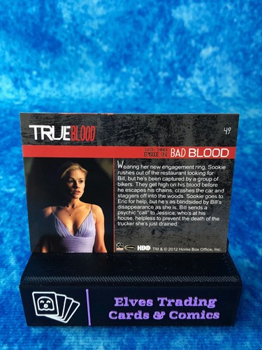 True Blood: Premiere Edition SINGLE Non-Sport Trading card by Rittenhouse 2012 - Picture 102 of 202