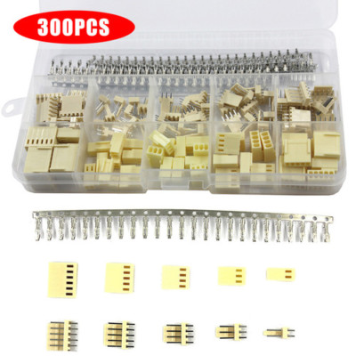 300Pcs KF2510 2.54mm 2/3/4/5/6 Pin Header Terminal Housing Connector Stecker KG