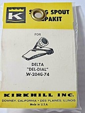 KIRKHILL FAUCET REPAIR KIT FOR DELTA "DEL-DIAL" W-204G-74 NOS