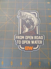 B & W Trailer Hitches Sticker - 2025 MLF Redcrest - 3 1/2 x 5 inches