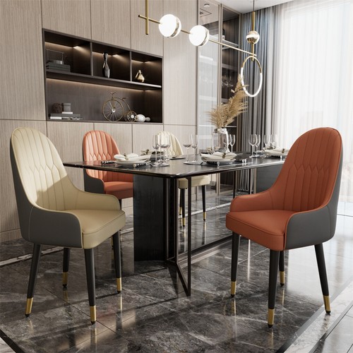 Set of 2 Kitchen Dining Chairs Modern Dinner Chair Padded Office Meeting Chairs - Picture 25 of 64