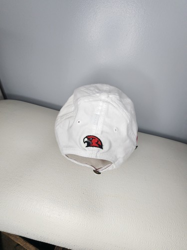 Miami RedHawks Legacy Adjustable Hat Unisex White Ball Cap One Size - Picture 5 of 8