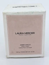 Laura Mercier Ambre Vanille Souffle Body Cream Amber Vanilla Whipped 12 oz