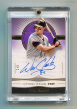 2021 Topps Definitive - WILL CLARK - Defining Seasons Autograph - GIANTS #d 2/5