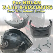 For  X-Lite X-803 X-803RS Helmet  Rear Spoiler Aerodynamic Long Spoiler Case