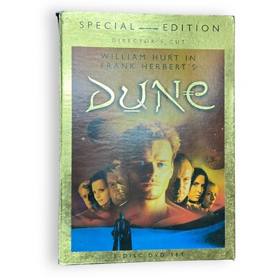 Frank Herbert's Dune DVD 2002 3 Disc Special Edition Director's Cut William Hurt