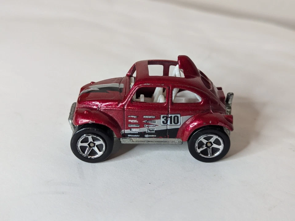 Vintage Hot Wheels BAJA Bug A35 Re Volkswagen Racer + 32 Ford Coupe Van Flames - Image 4 of 4