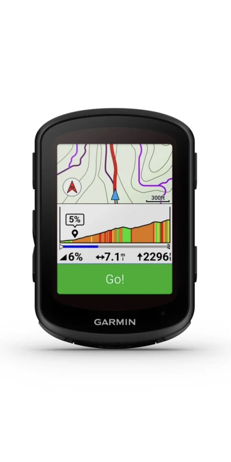 Garmin Edge 840 Solar, Compact GPS Cycling Computer, Device Only  (010-02695-20) 