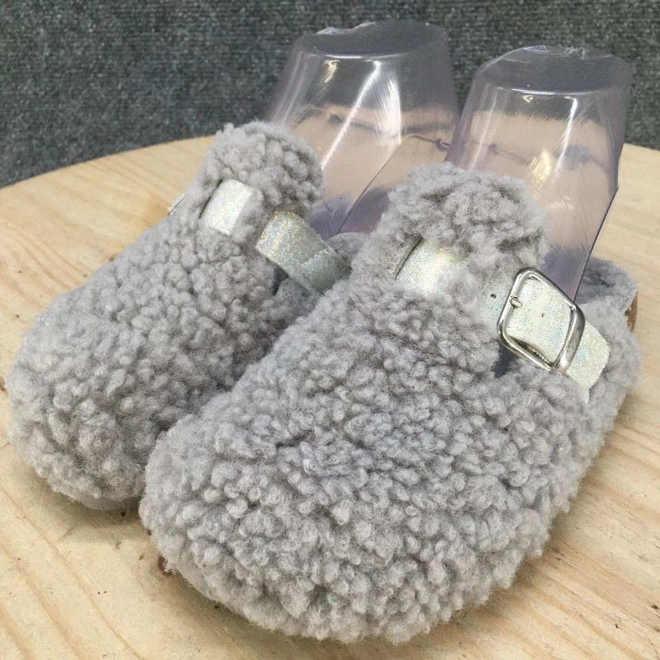 Sandálias Capelli New York criança 1-2 tamancos cinza conforto biqueira redonda - Imagem 3 de 4