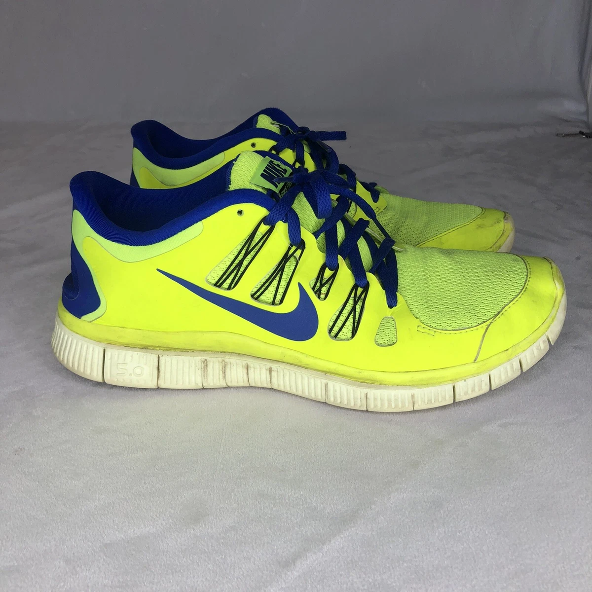 Nike Free 5.0 Mens size 11.5 Lime Green Shoes |