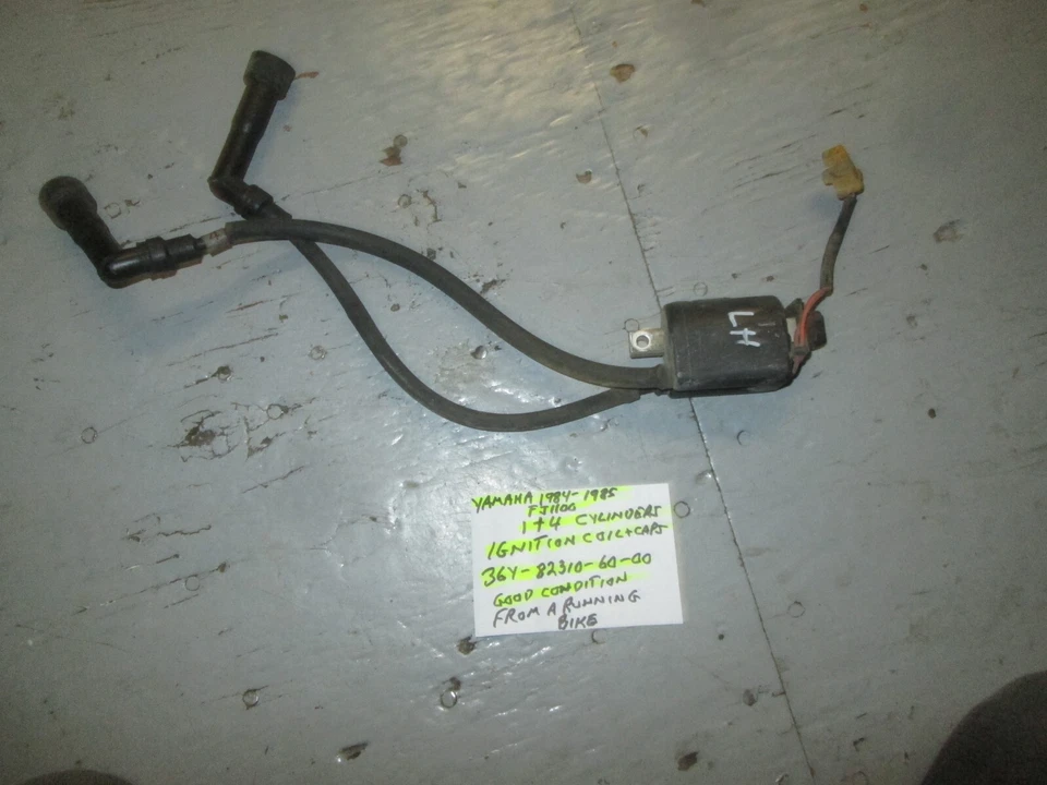 CONJUNTO DE BOBINA DE IGNIÇÃO 1+4 FABRICANTE DE EQUIPAMENTO ORIGINAL YAMAHA 1984 - 1985 FJ1100 36Y-82310-60-00 / TAMPAS - Imagem 4 de 4