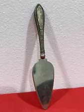Vintage WEBSTER CO 925 Sterling Silver Handle Stainless CAKE PIE SERVER 6.5”