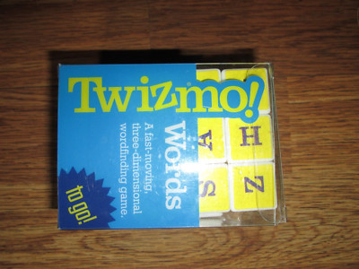 Twizmo! Words Competitive Family Word Strategy Game Twist Cube Word Finding