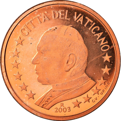 [#901583] Vatikanstadt, 5 Euro Cent, 2003, STGL, Copper Plated Steel, KM:343 - Bild 1 von 2
