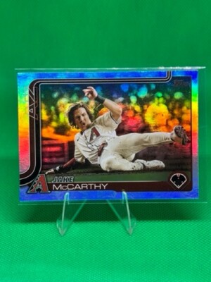 2025 Topps Series 1 #243 Jake McCarthy Rainbow Foil Arizona Diamondbacks