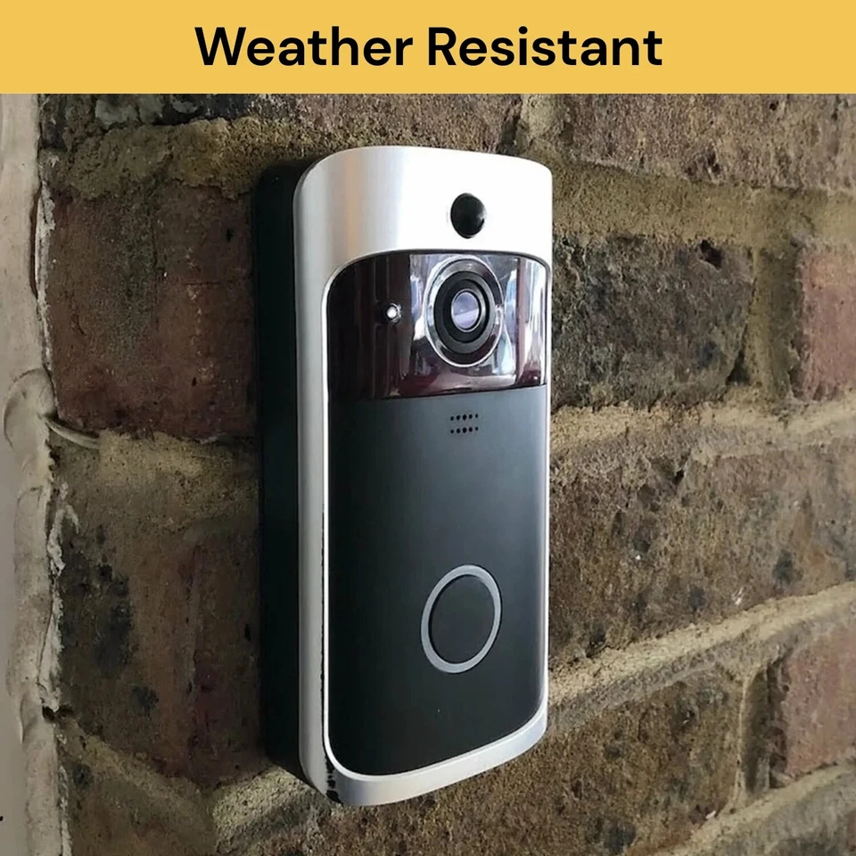 Smart Wireless WiFi Video Doorbell Phone Door Ring Intercom Security Camera Bell - image 4 of 4