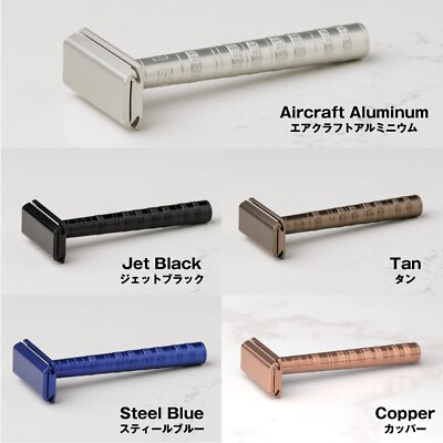 HENSON SHAVING T-shaped razor shaver AL13 Mild 4 type Japan