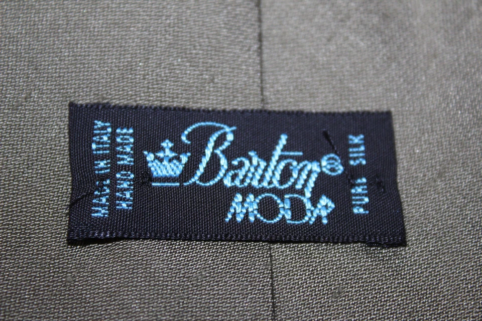 BARTON MODA Silk tie Made in Italy F46695 - Image 4 of 4