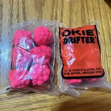 2 Packs Of 6 Vintage Okie Drifters Luhr Jensen #5 Cerise Pink NOS