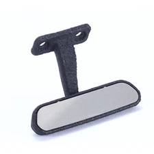 For WPL D12 RC Truck Car Rearview Mirror Upgrade DIY Car Interior Mirror Parts