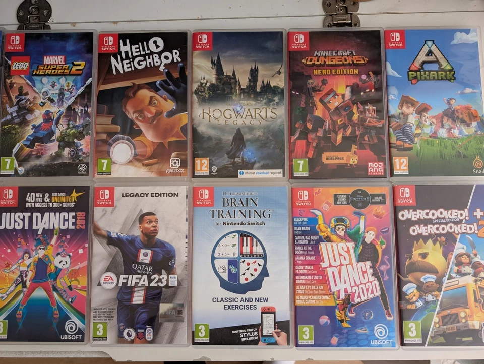 Nintendo Switch Games - Mario - Pokemon - Minecraft - Zelda - SWITCH 2 - Boxed - Image 3 of 4