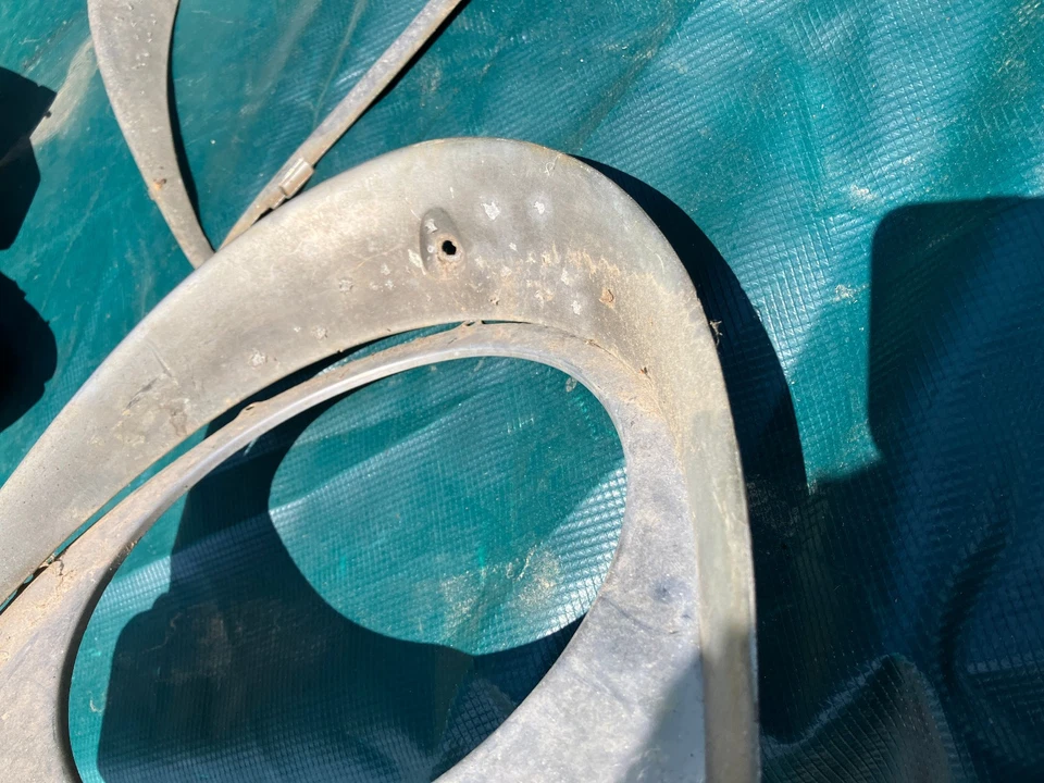 Par de biseles de ajuste de faros Packard Clipper 1955 1956 Foto 3 de 4