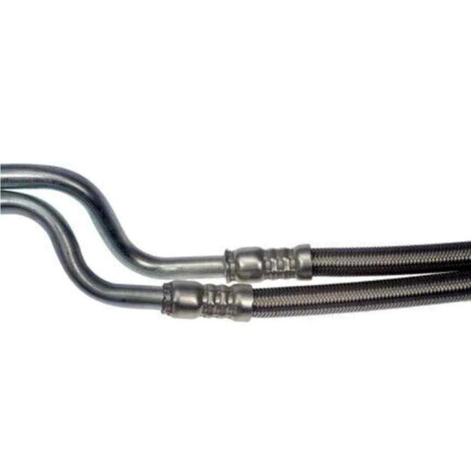 For Cadillac Escalade EXT 2002-2005 Engine Oil Cooler Line Metallic Black, Gray - Image 3 of 4