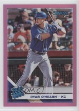 2019 Panini Donruss Rated Rookie Holo Pink Ryan O'Hearn #48 2u3