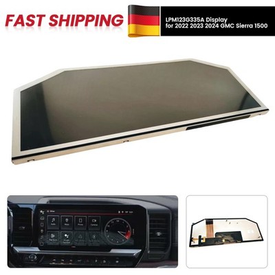 LCD Display Screen LPM123G335A Für 2022 2023 2024 GMC Sierra 1500