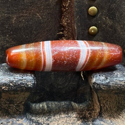 Tibetan Nepalese Himalayan Ancient agate Old Dzi Talisman  eye Bead Amulet abc
