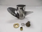 MERCURY LASER II PROPELLER W/ HUB KIT 14" X 19" P STAINLESS STEEL 48-16543 BOAT