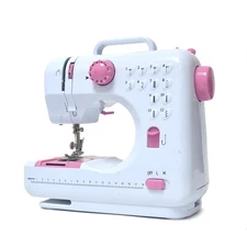 12 Stitch Sewing Machine for Beginners with Foot Pedal & Extension Table