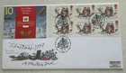 GB QEII 1993 A Christmas Carol Booklet RM FDC Bethlehem Llandeilo SHS
