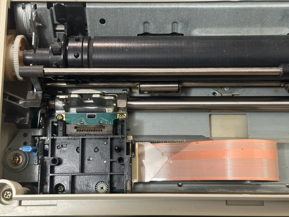 Oki Microline 184 Turbo 9 Pin Printer w/ Cables. Untested Read! - Image 4 of 4