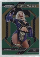 2024 Panini Prizm WWE Emergent Green Prizm Nikkita Lyons #18 1g2u