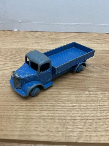Dinky Diecast Toys Austin Flatbed Truck  in blue, no tyres