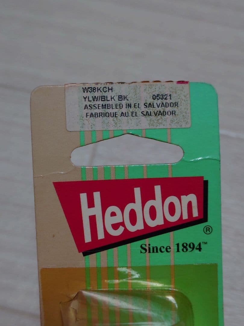 Heddon Dog Walker Zara Spook Topwater Unused Bristlebait, Bass, Lure thumbnail 5